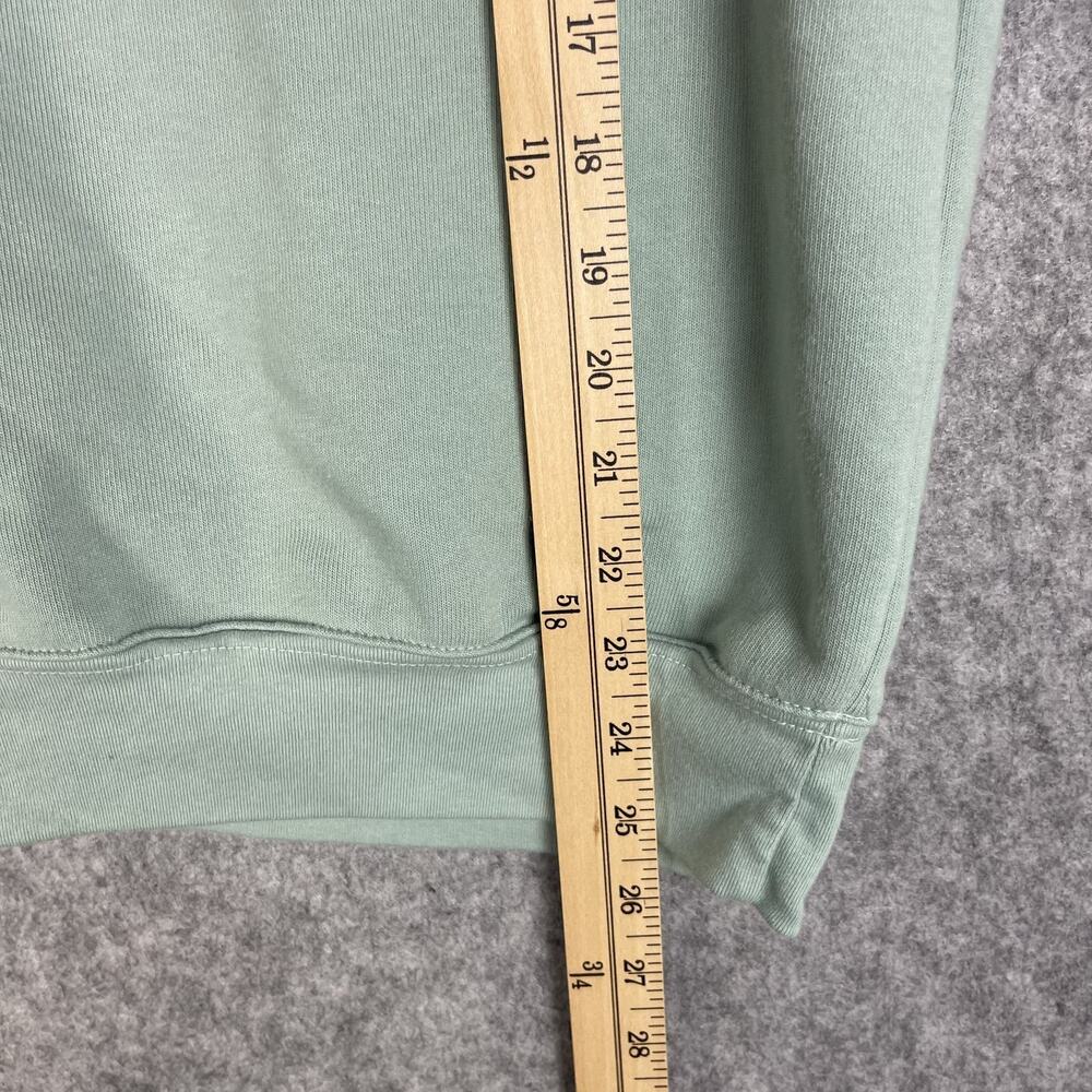 Kiel James Patrick Sweatshirt Womens XS Green Rose All Day Wine Embroidered Soft - Picture 8 of 12
